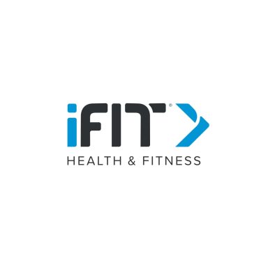 IFIT HEALTH & FITNESS - Heartbeat Fitness Repair Logo of iFit Health & Fitness featuring the brand name in bold text.