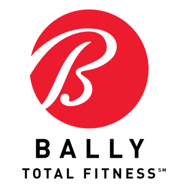 BALLY TOTAL FITNESS - Heartbeat Fitness Repair Bally Total Fitness logo featuring a stylized "B" in a red circle.