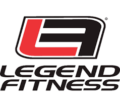 LEGEND FITNESS - Heartbeat Fitness Repair Logo of Legend Fitness featuring the letters "LA" and the brand name below.