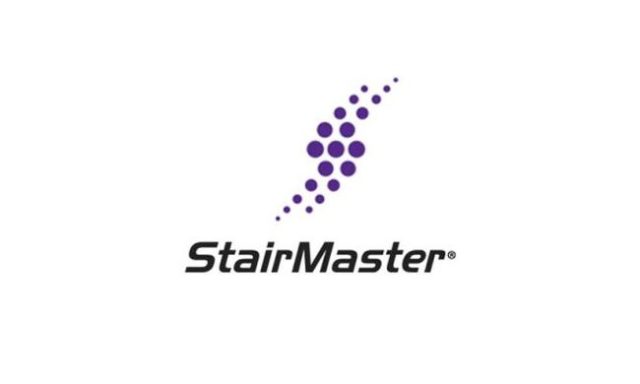 STAIRMASTER - Heartbeat Fitness Repair Logo for StairMaster featuring stylized dots and the brand name.