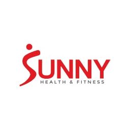 SUNNY - Heartbeat Fitness Repair Sunny Health & Fitness logo featuring a stylized figure in red text.