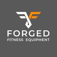 FORGED FITNESS - Heartbeat Fitness Repair Logo for Forged Fitness Equipment featuring stylized initials "F" and "E" in orange and white.
