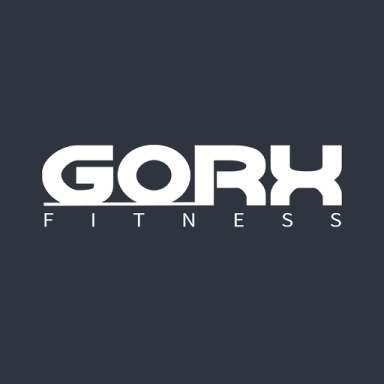 GORX FITNESS - Heartbeat Fitness Repair Gorx Fitness logo in white on a dark background.