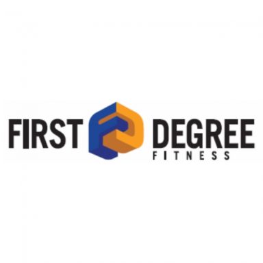 FIRST DEGREE FITNESS - Heartbeat Fitness Repair Logo for First Degree Fitness featuring a hexagonal design in blue and orange colors.