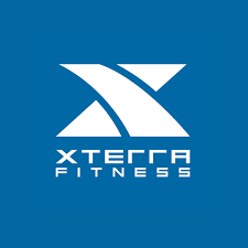 XTERRA FITNESS - Heartbeat Fitness Repair Logo of XTERRA Fitness featuring stylized white letters on a blue background.