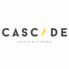 CASCADE - Heartbeat Fitness Repair Logo of Cascade Health & Fitness featuring bold text and a mountain peak design.